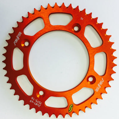 SUNSTAR SUNSTAR SPROCKET REAR ALUM KTM ORANGE PART# 5-248149OR