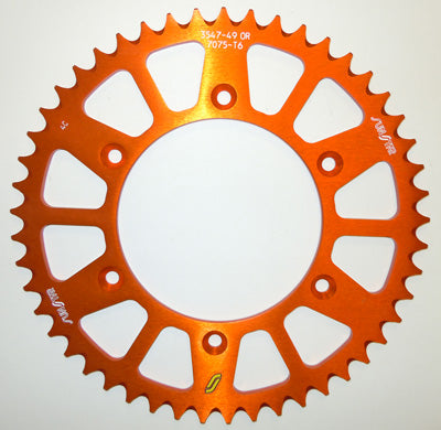 SUNSTAR SUNSTAR SPROCKET REAR 48T ORAN GE 5-354748OR