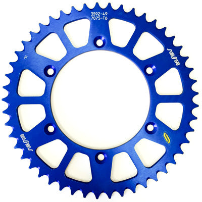 SUNSTAR SUNSTAR SPROCKET REAR ALUM YAM AHA BLUE PART# 5-359249BL