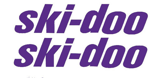 STICKER POINT SKI-DOO PAIR - 6" - PURPLE 509483