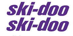 STICKER POINT SKI-DOO PAIR - 6" - PURPLE 509483