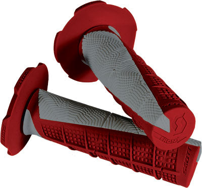 Scott USA Deuce Mx Grips (Black/Grey) PART NUMBER 219627-1001