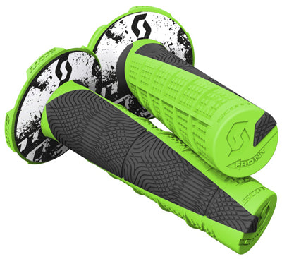 SCOTT DEUCE GRIP NEON GREEN/BLACK 219627-4376