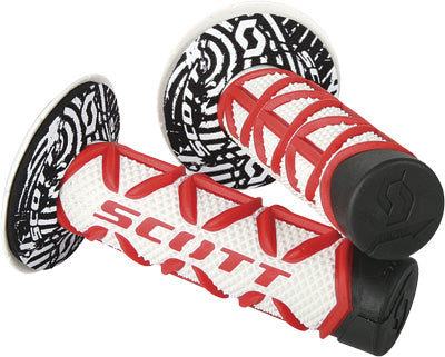 SCOTT DIAMOND MX GRIP (RED/WHITE) PART# 219626-1005 NEW