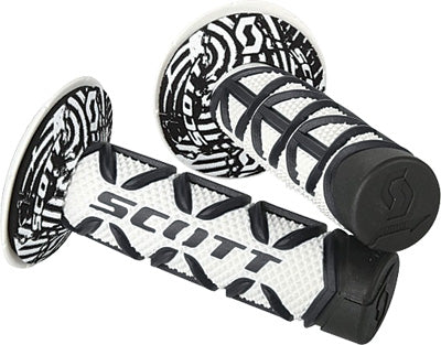 SCOTT DIAMOND MX GRIP (BLACK/WHITE) PART# 219626-1007 NEW