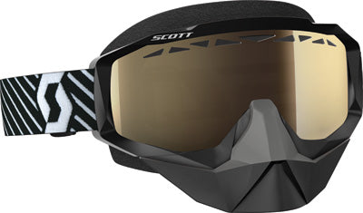 Scott USA HUSTLE SNOW CROSS BLK/WHT # 262582-1007043 NEW