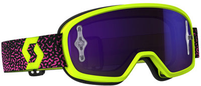 Scott USA BUZZ MX PRO YEL/PINK CLEAR LENS # 262602-4758113 NEW