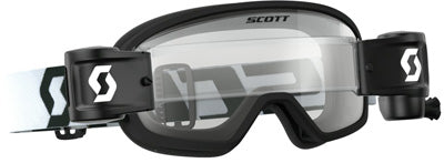 SCOTT GOGGLE BUZZ MX PRO WFS BLK/WHT CLEAR WORKS 262578-1007113