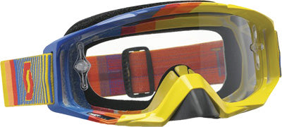 SCOTT TYRANT GOGGLE FADE YELLOW/BLUE W/CLEAR LENS PART# 221330-4046041
