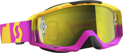 SCOTT GOGGLE TYRANT OXIDE PINK/YLW PART# 240585-4974289