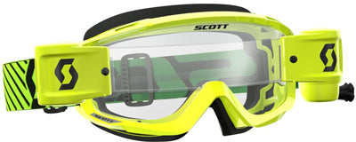 SCOTT GOGGLE SPLIT OTG WFS GRN/YEL C LEAR WORKS 262600-1412113