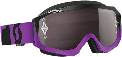 SCOTT GOGGLE HUSTLE OXIDE PURPLE/BLK SIL CHROME LENS PART# 240587-4968269