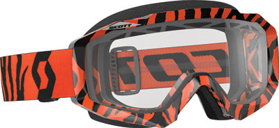 Scott USA HUSTLE MX GOGGLE ENDURO BLACK # 246432-0001043 NEW
