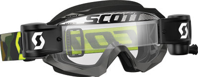 Scott USA HUSTLE MX GOGGLE WFS BLACK # 246431-0001113 NEW