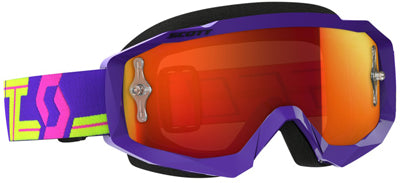 Scott USA HUSTLE MX PURP/YEL CLEAR LENS # 262592-4984113 NEW