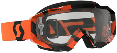 Scott USA HUSTLE MX BLK/WHT LIGHT SENS LENS # 262592-1007327 NEW