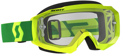 SCOTT GOGGLE HUSTLE MX YEL/GRN CLEAR WORKS 262592-2489113