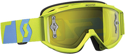 Scott USA 89SI PRO GOGGLE OXIDE RED/BLUE ELECTRIC # 240596-4965278 NEW