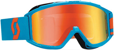 SCOTT 89SI PRO YOUTH GOGGLE ELECTRIC BLUE W/ORANGE LENS PART# 219810-1976280