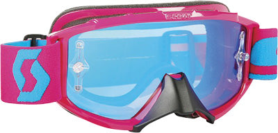 SCOTT 89SI PRO YOUTH GOGGLE RUBINE RED W/BLUE LENS PART# 219810-4053278