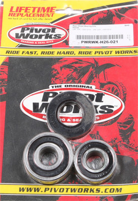 PIVOT WORKS REAR WHEEL BEARING KIT PWRWK-H26-021