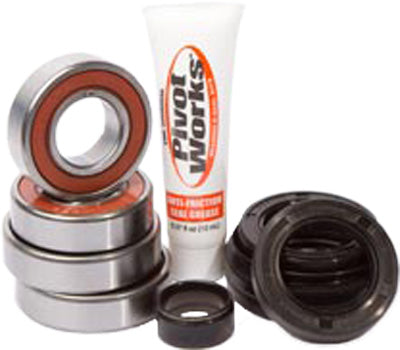 PIVOT WORKS 2007-2013 TRX420TE Rancher ES SRA FRT WHEEL BEARING KIT HONDA TR X42
