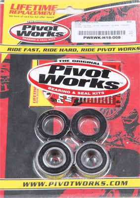 PIVOT WORKS REAR WHEEL BEARING KIT PART#  PWRWK-H18-008