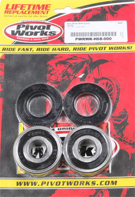 PIVOT WORKS REAR WHEEL BEARING KIT PART#  PWRWK-H68-000