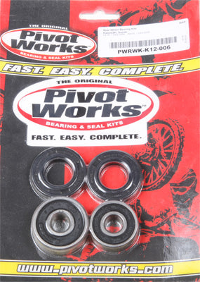 PIVOT WORKS REAR WHEEL BEARING KIT PART#  PWRWK-K12-006