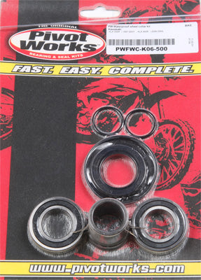 PIVOT WORKS WATER PROOF WHEEL COLLAR KIT F RONT KAW PWFWC-K06-500