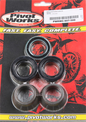 PIVOT WORKS WATER PROOF WHEEL COLLAR KITS REAR SUZ PART NUMBER PWRWC-S07-500