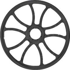 TKI LIMITED BILLET WHEEL BLACK 8" PART# TKI-C085-BK