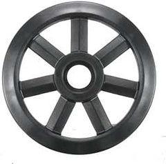 WPS COMPOSITE WHEEL 8" SEVEN SPOKE W/20MM BEARING INSTALLED PART# TEI410-01
