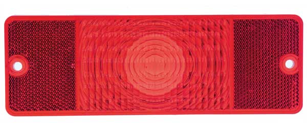 SPI TAIL LIGHT S/M LENS A-C/POL PART# 01-104-15 NEW