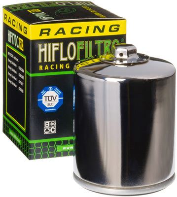 HIFLOFILTRO 1984-1990 Harley-Davidson FXST Softail RACE OIL FILTER CHROME HF170C