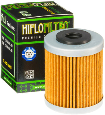 HIFLOFILTRO OIL FILTER PART# HF651 NEW