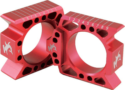 HAMMERHEAD AXLE BLOCKS RED HON PART# 04-0102-00-10 NEW