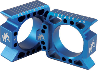 HAMMERHEAD AXLE BLOCKS BLU YAM PART# 04-0222-00-20 NEW