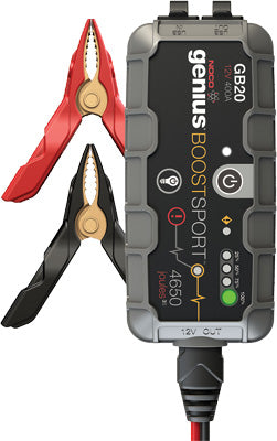 NOCO GENIUS BOOST SPORT ULTRASAFE LITHIUM JUMP STARTER 400A 12V GB20