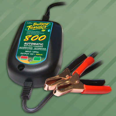 BATTERY TENDER 800 BATTERY CHARGER WATERPROOF 12V PART# 022-0150-DL-WH