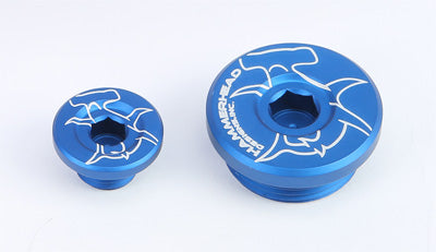 HAMMERHEAD ENGINE PLUGS BLUE KX250F 04-10 PART# 32-0341-00-20 NEW