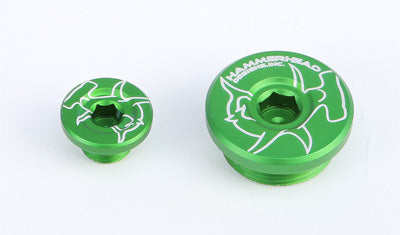 HAMMERHEAD ENGINE PLUGS GREEN KX250F '04-10 32-0341-00-30
