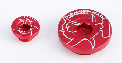HAMMERHEAD ENGINE PLUGS RED KX250F 11-13 KX450F 09-13 PART# 32-0342-00-10 NEW