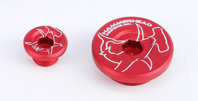 HAMMERHEAD ENGINE PLUGS RED RMZ250 07-13 RMZ450 05-13 PART# 32-0452-00-10 NEW