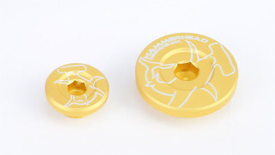 HAMMERHEAD ENGINE PLUGS GOLD YZ450F 06-09 PART# 32-0222-00-50 NEW