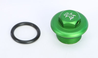 HAMMERHEAD OIL FILLER PLUGS GREEN KX250F/450F PART# 33-0341-00-30 NEW