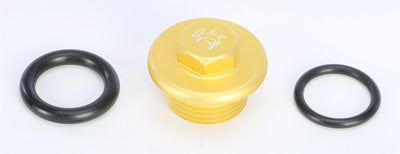 HAMMERHEAD OIL FILLER PLUGS GOLD RMZ250/450 PART# 33-0451-00-50 NEW