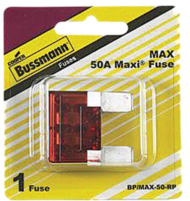 BUSS MAX BLADE TYPE FUSE 50A PART# BP/MAX-50-RP