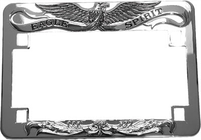 EMGO EAGLE SPIRIT LICENSE FRAME CHROME PART# 86-42670