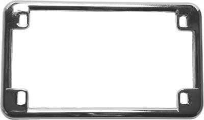 EMGO LICENSE FRAME CHROME 4 1/8" X 7 1/4" O.D. PART# 86-42600